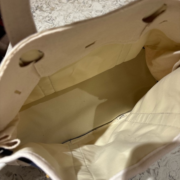 Canvas & Navy “Boatkin” Tote Bag - Picture 5 of 6